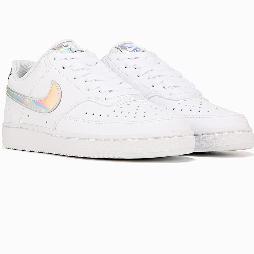 NIKE Iridescent Women's Court Vision Low Sneaker